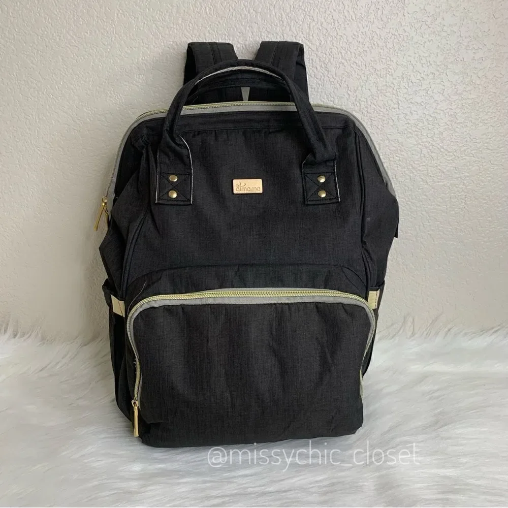 Maydolly Baby Girl or Boy Waterproof Travel Diaper Backpack Bag